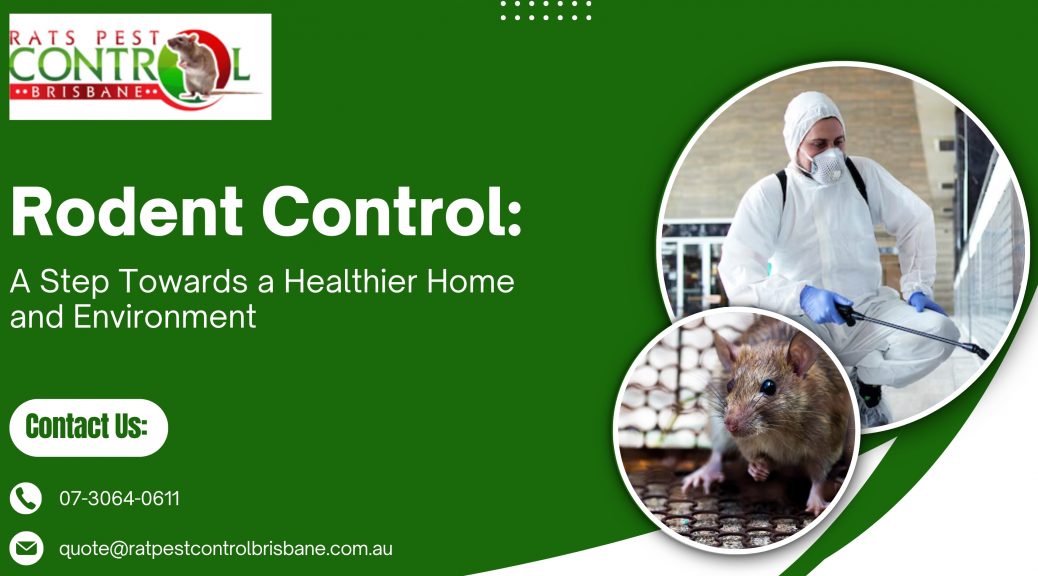 Rodent Control: A Step Towards a Healthier Home and Environment